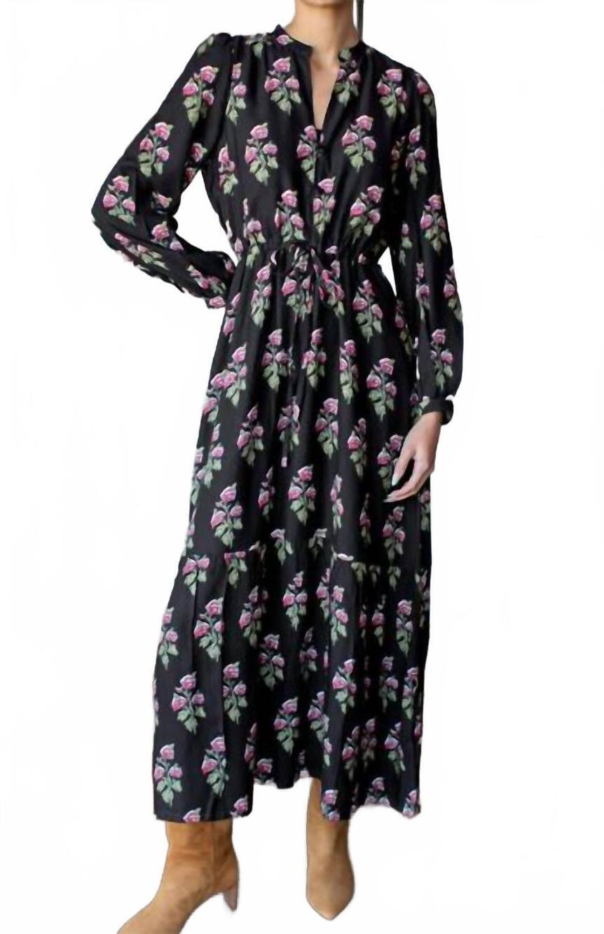 NEW EMERSON FRY frances dress in wineberry